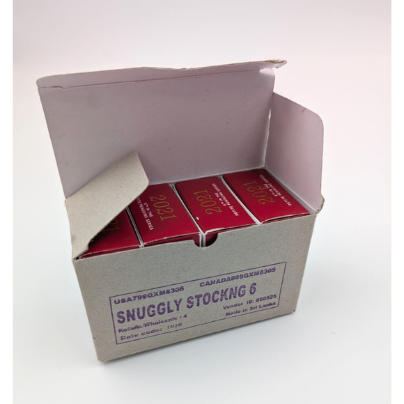 4 Hallmark Keepsake Petite Penguin Christmas Tree Ornament Snuggly Stocking - Picture 4 of 12